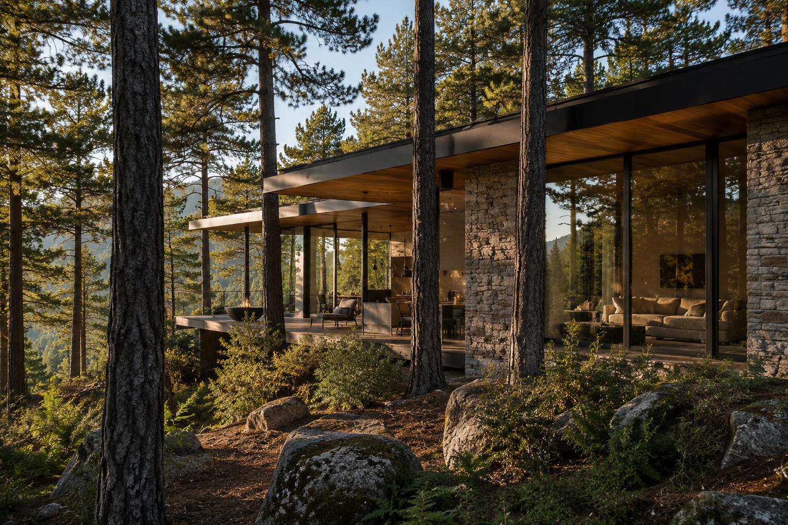 Arquitectura que acompaña al paisaje