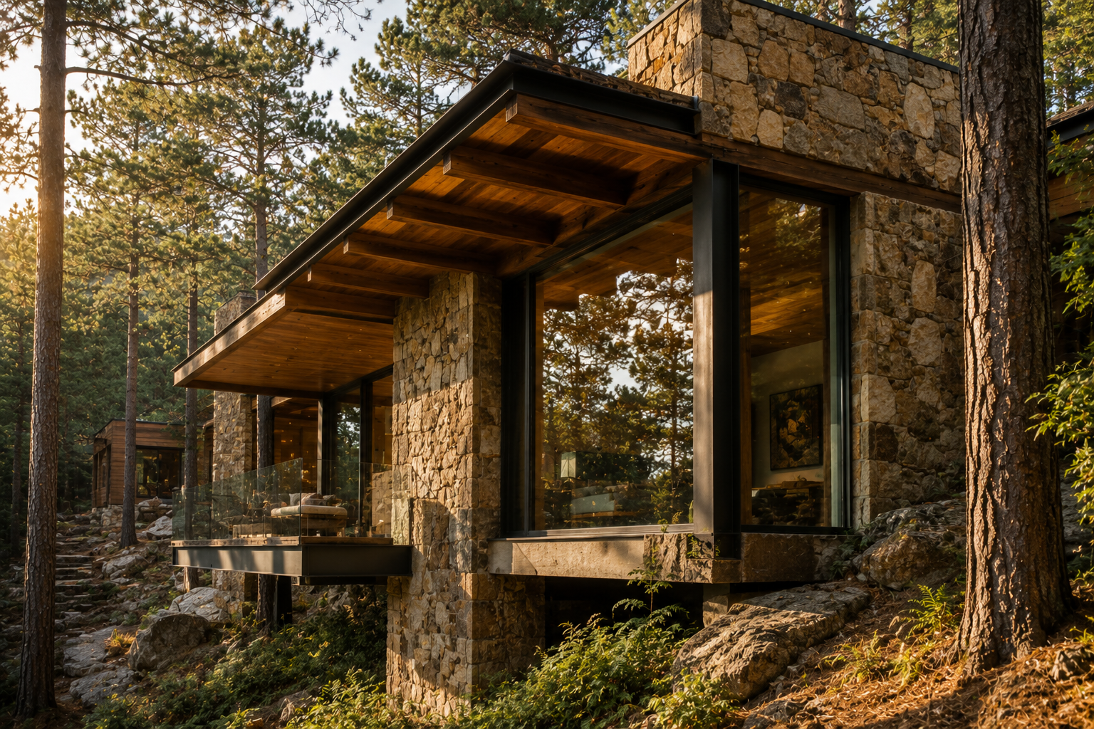 Arquitectura que respeta el paisaje
