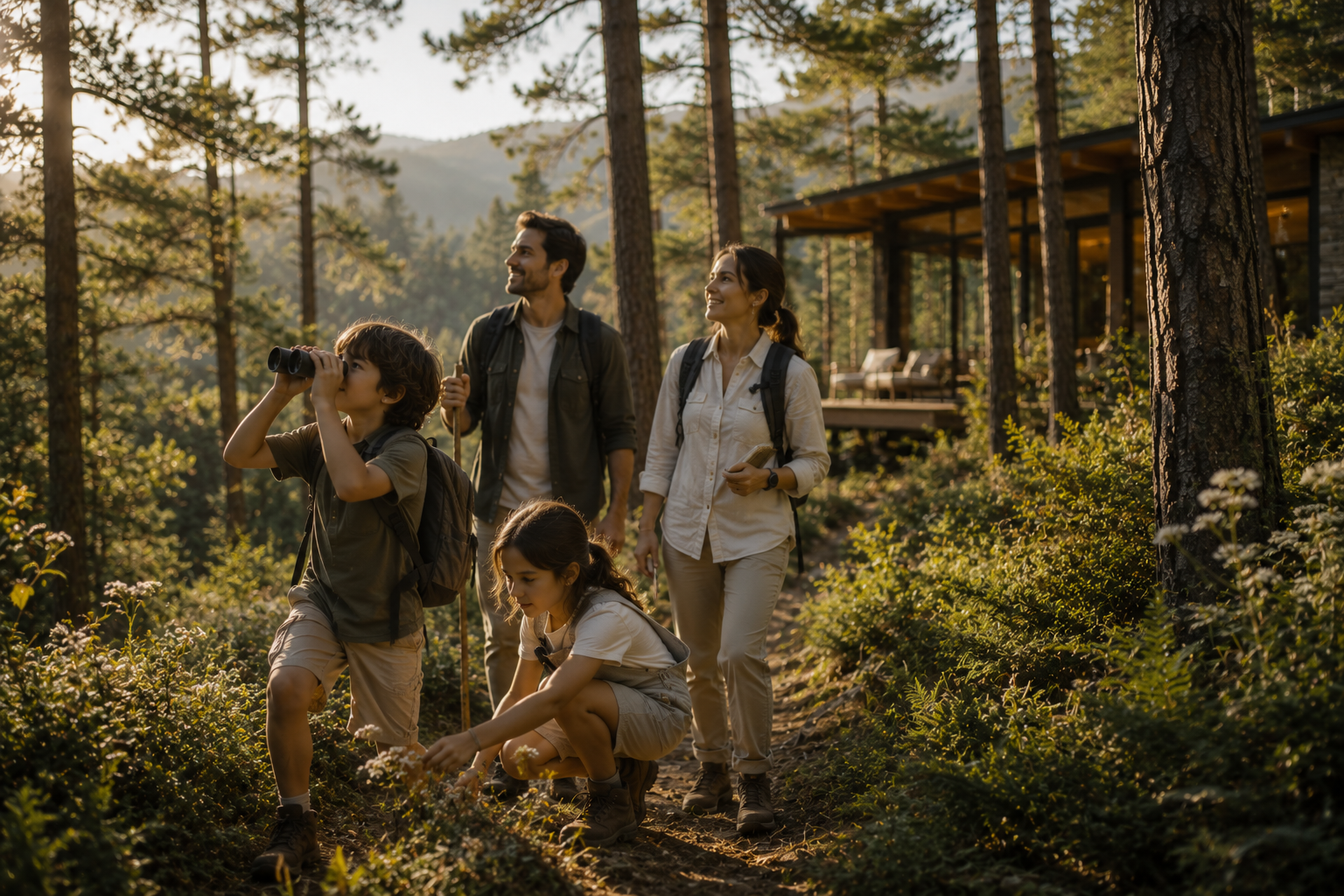 El bosque como extensión del hogar