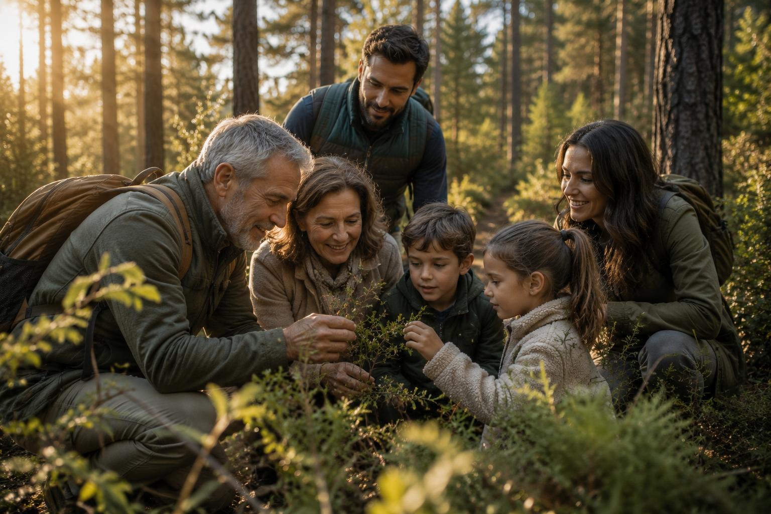 Naturaleza que une generaciones